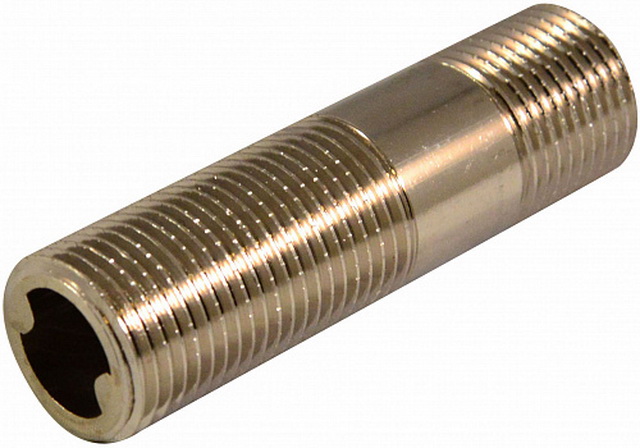 Сгон 1/2&quot штуцер/штуцер *100мм СТМ