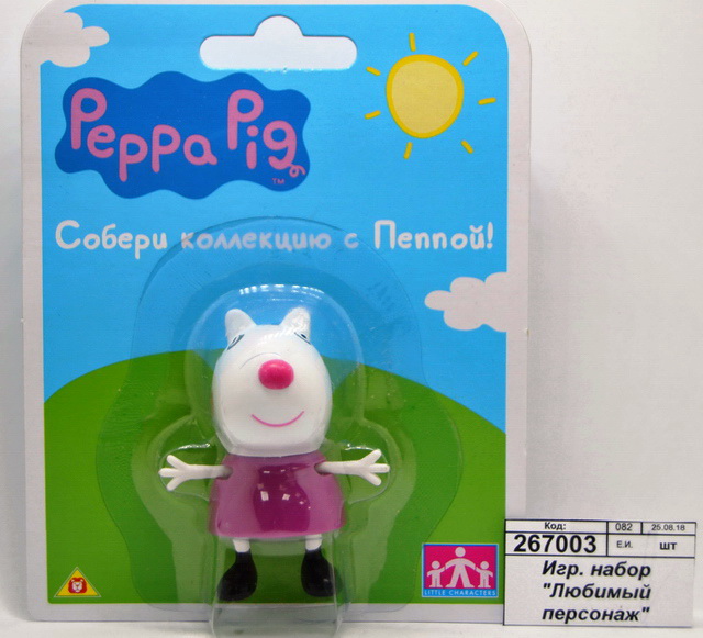 Свинка Пеппа. Игровой набор "Любимый персонаж" ассортимент 15555 *24