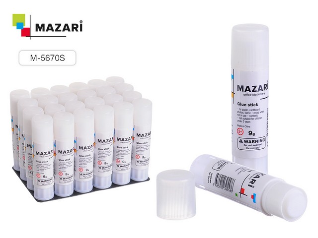 Клей карандаш HITOMY,  9г, М-5670S *24/240