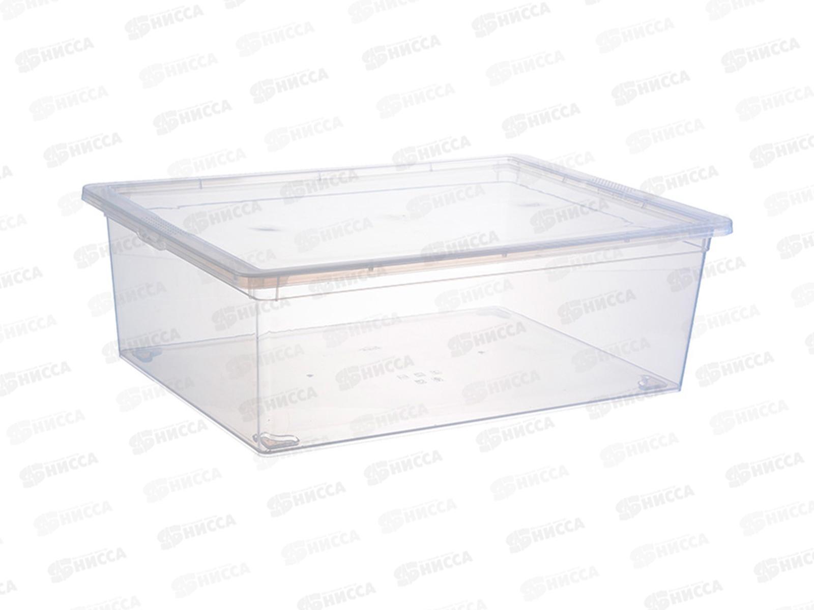 Ящик 25л 530*370*180мм прозрачный М2353 *5