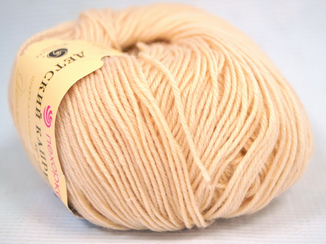 Пряжа Детский каприз натуральный мериносова шерсть 50% фибра50% 50гр 225м 442
