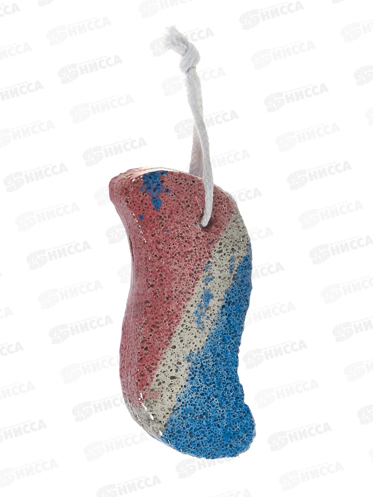 Пемза &quotТильда&quot 5,5*10,5см трехцветная (045290)  Ж