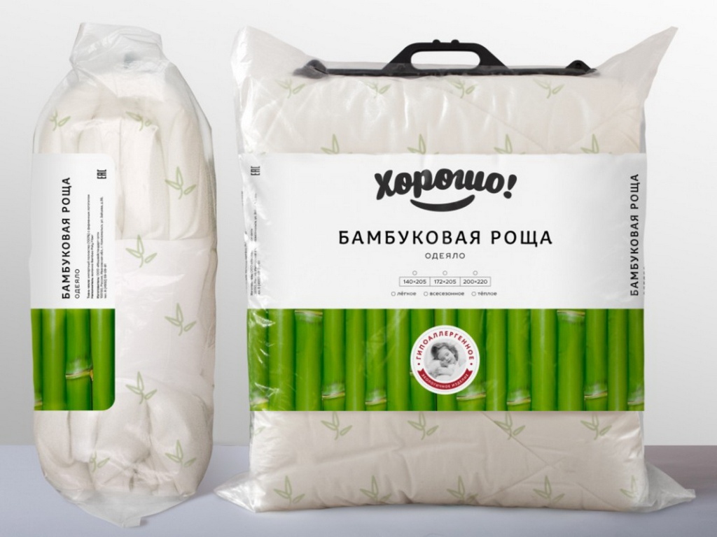 Одеяло Бамбуковая Роща 140*205 Всесезонное 100% полиэстан ОБР-15в18
