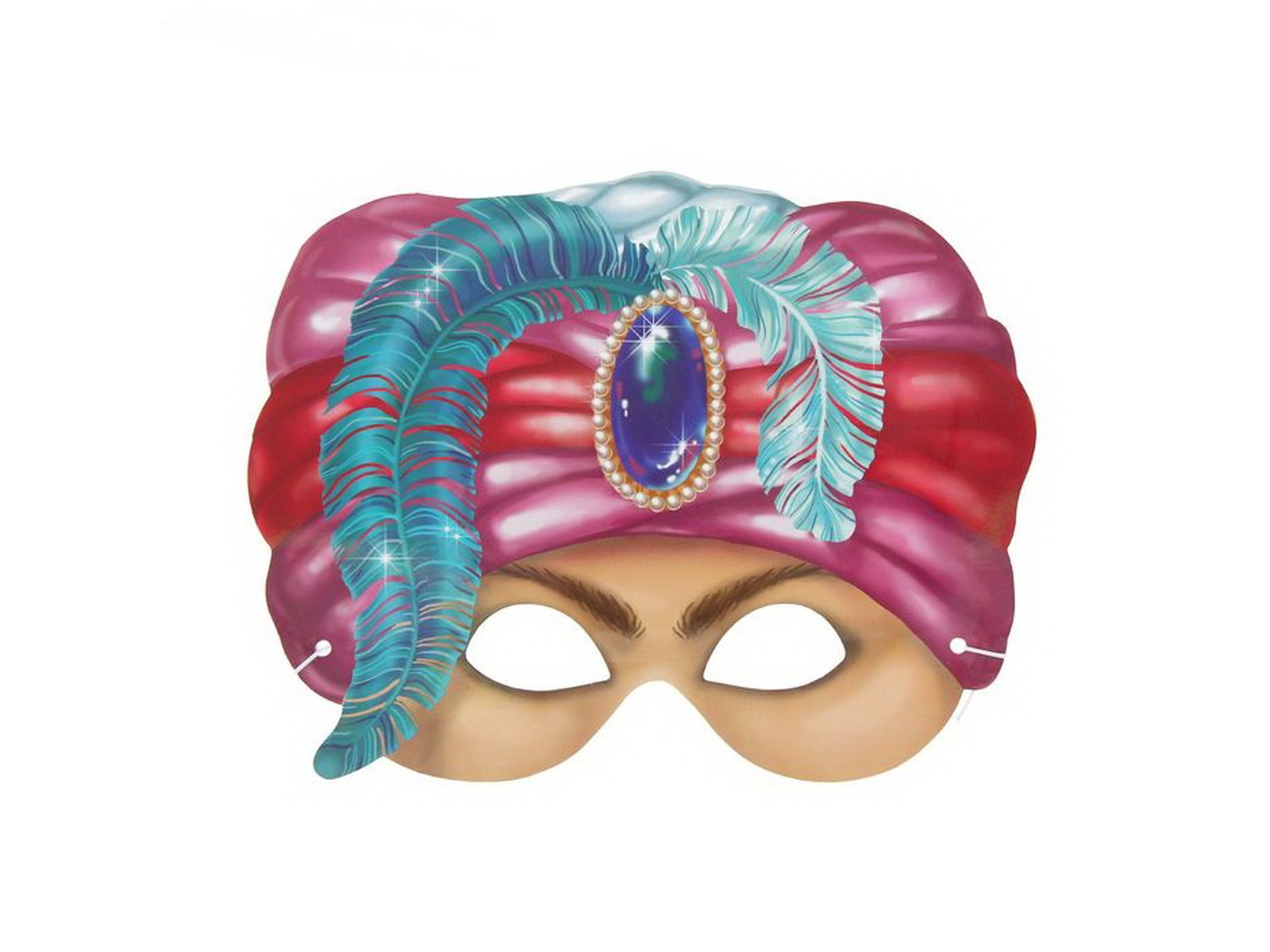 Маска карнавальная &quotСултан&quot 24,4*19см 1136026