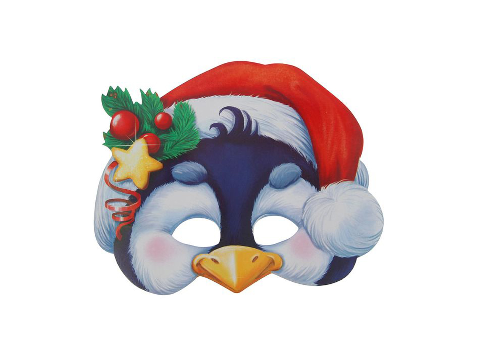 Маска карнавальная &quotПингвин&quot 26,1*20,6см 1363046