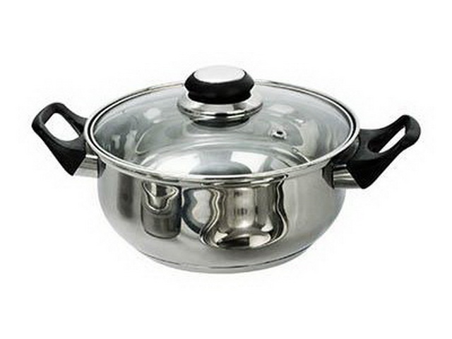 Кастрюля 2,1л Стрейтон стеклянная крышка 822-118 г