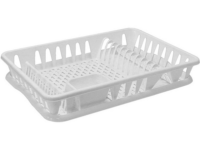 Сушилка для посуды большая Белый  М1169 *14