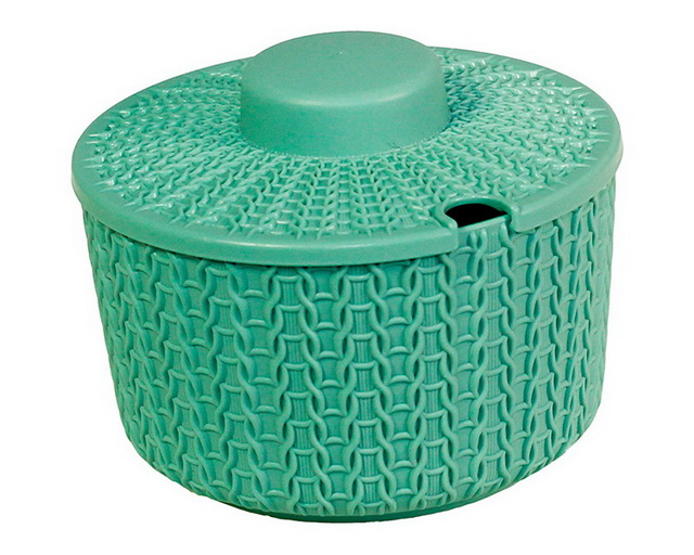 Сахарница 0,45л ВЯЗАНИЕ Фисташковый М1197 *20