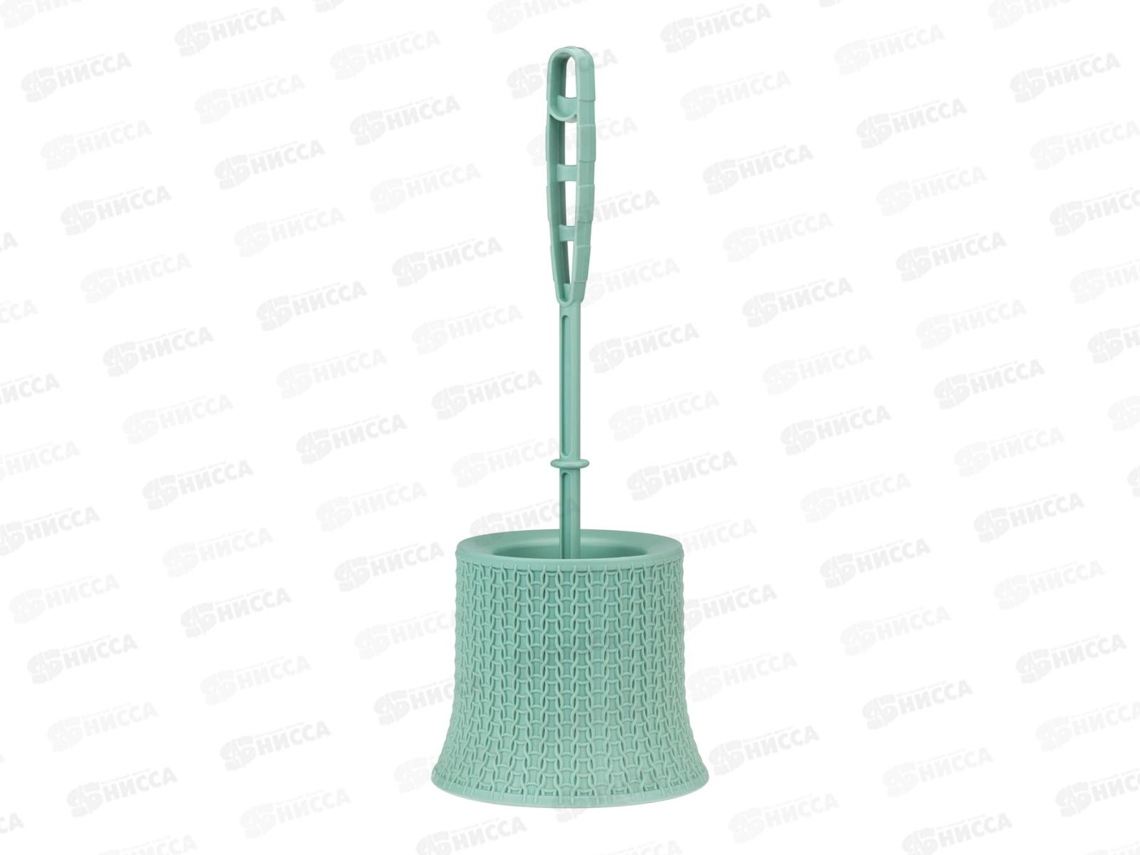 Комплект для туалета ВЯЗАНИЕ Фисташковый М5019 *24