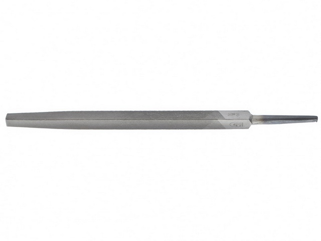 Напильник 150мм, трехгранный, без ручки, сталь У13А, тип №3, Сибртех, 160537