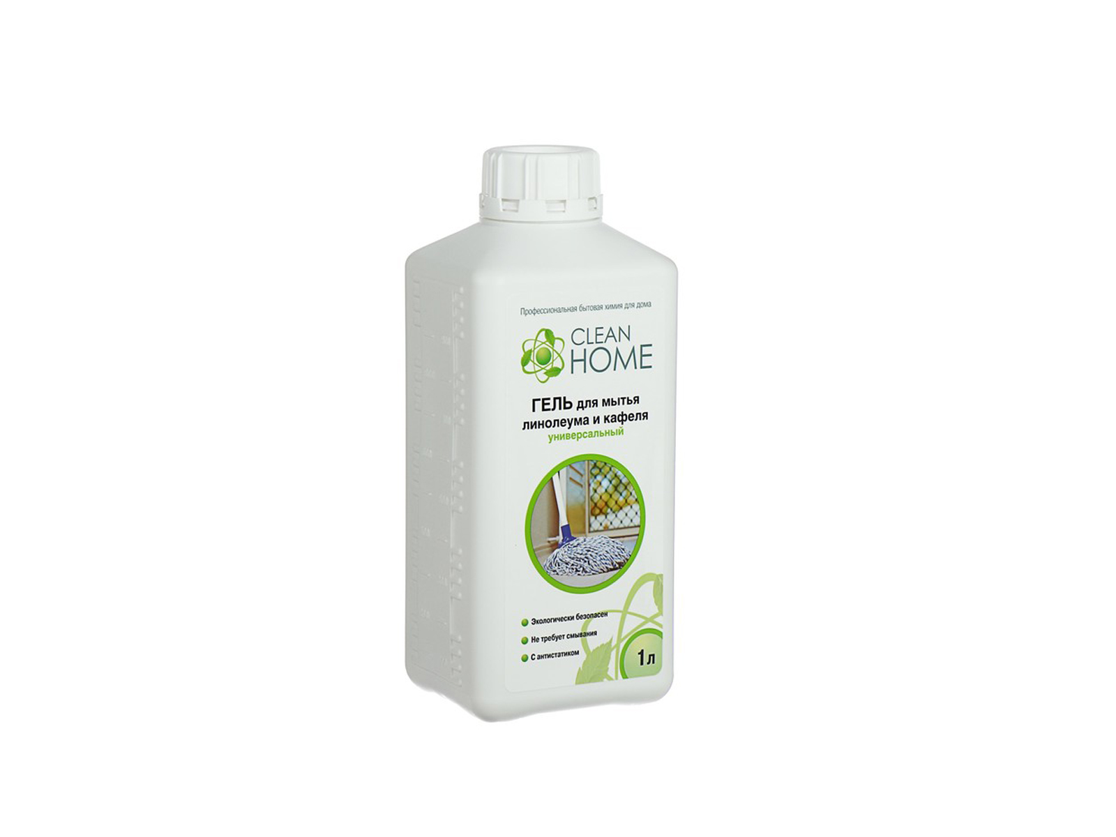 CLEAN HOME Гель для мытья пола профессиональная забота 1л  *10