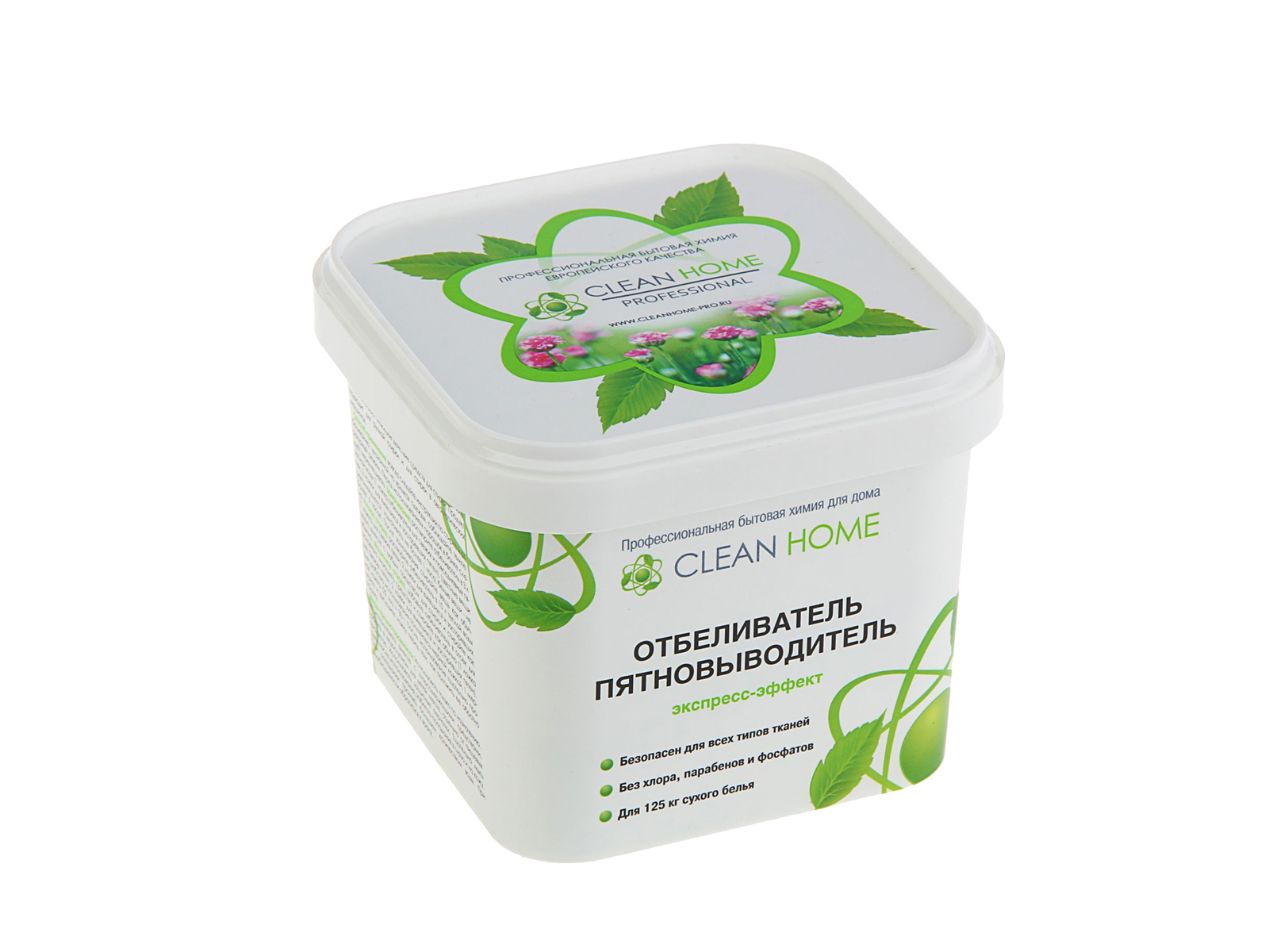 CLEAN HOME Отбеливатель пятновыводитель экспресс-эффект 1000г  *8