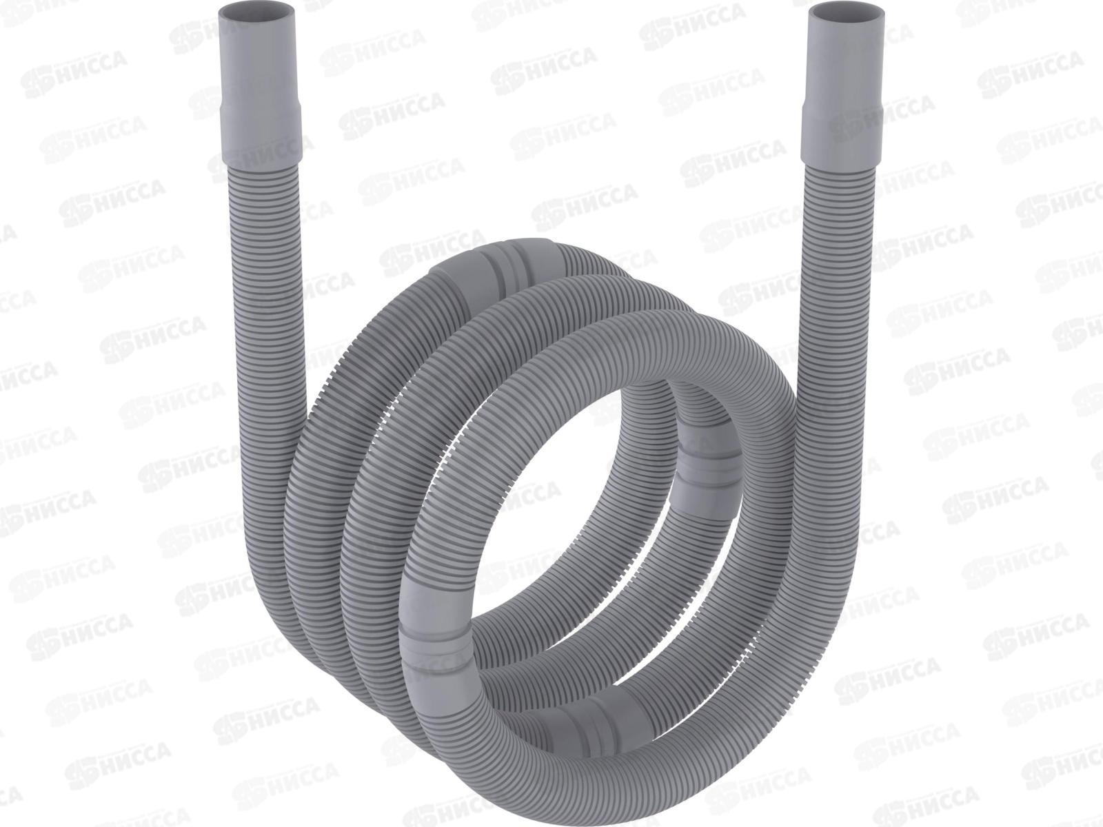 Шланг сливной для стиральной машины 300 см темно-серый, SM301-20-MR  *20