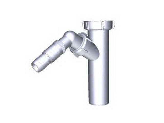 Переходная трубка к стиральной и посудомоечной машине 1 1/2х4  NM102  *100