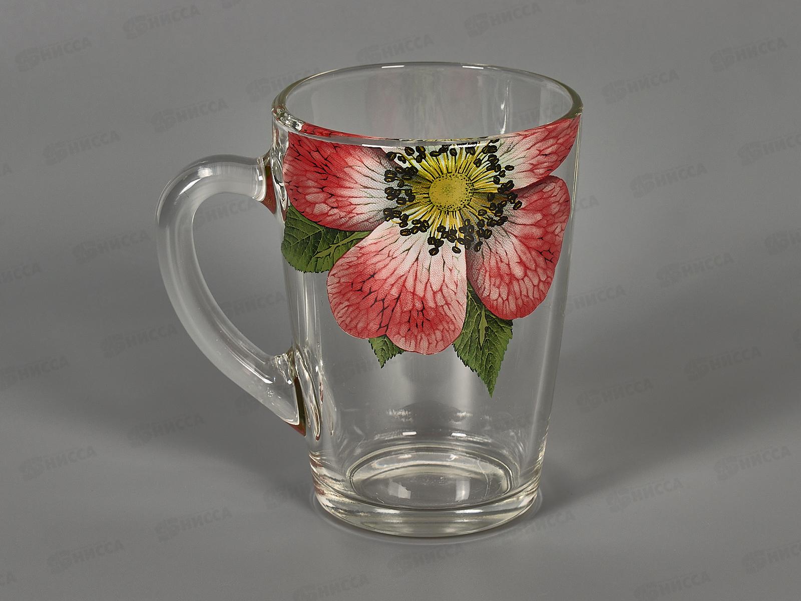 Кружка 300мл 334-Д Китайская роза