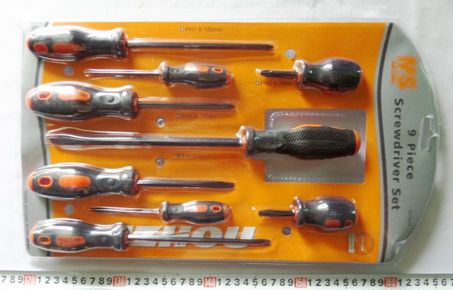 Набор отверток 9предметов 07501 (045674)  Ж