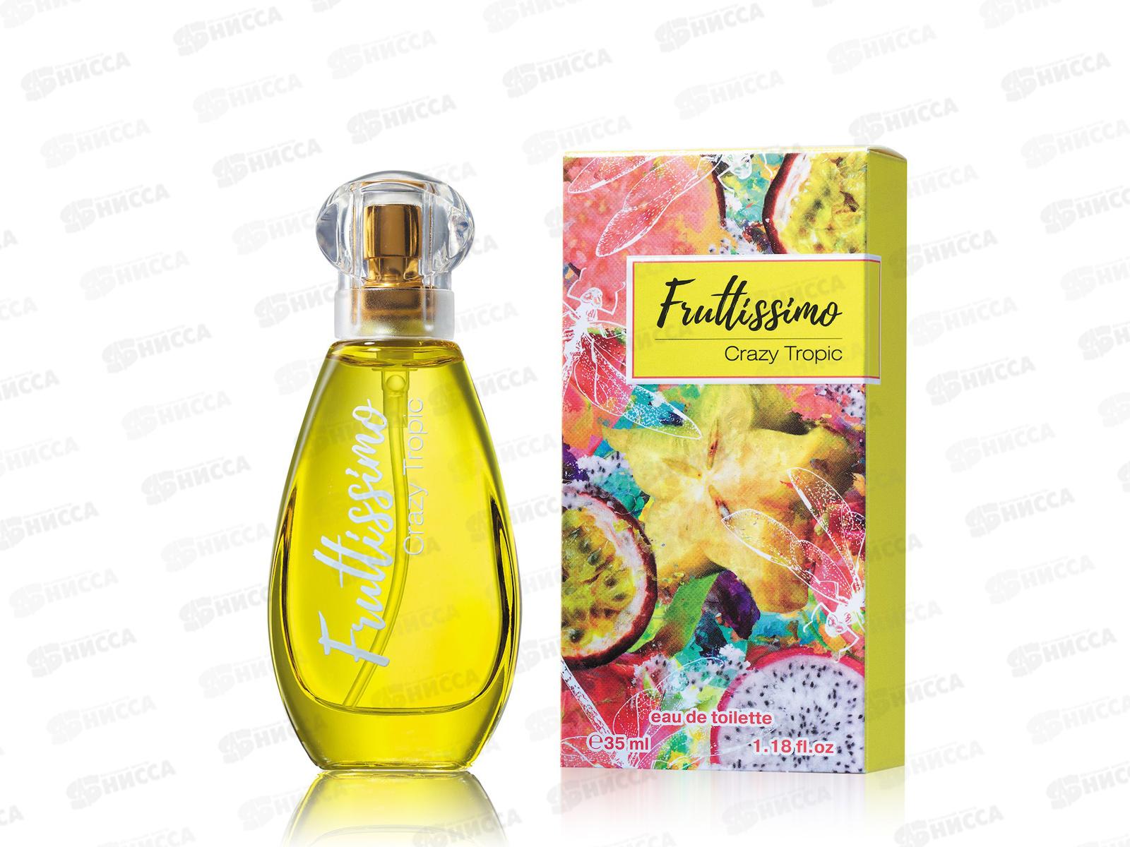 Fruttissimo Крейзи Тропик, туалетная вода 35мл женская *24 М