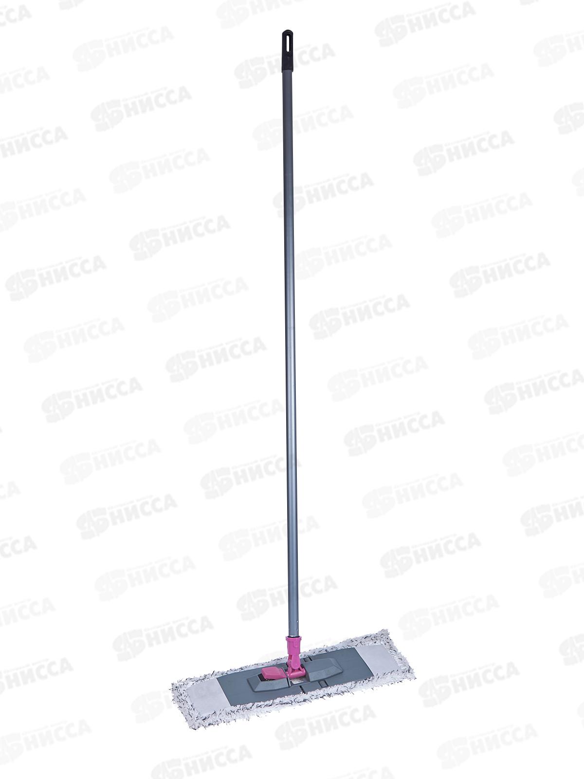 Швабра универсальная с черенком 120см ПРОФИ серый, PT9009 *12