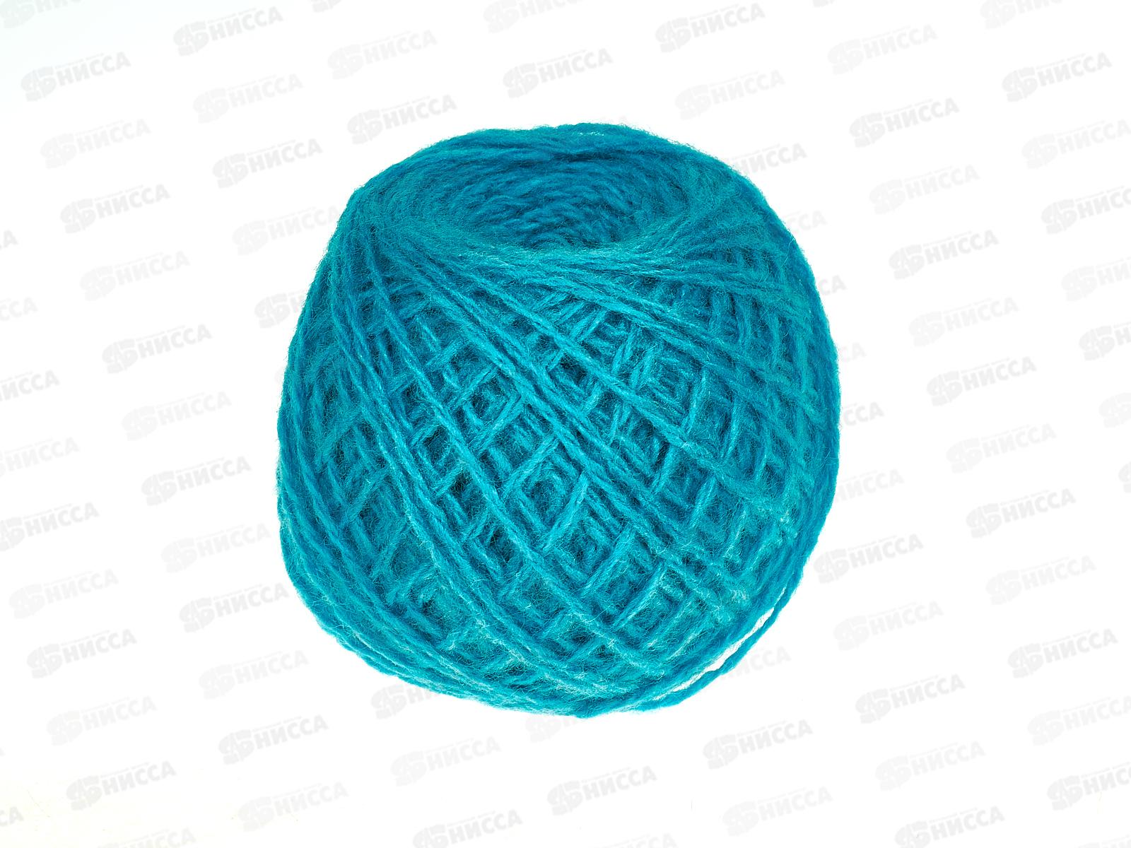 Пряжа 100% акрил 50гр130м (бирюза) 27 *10
