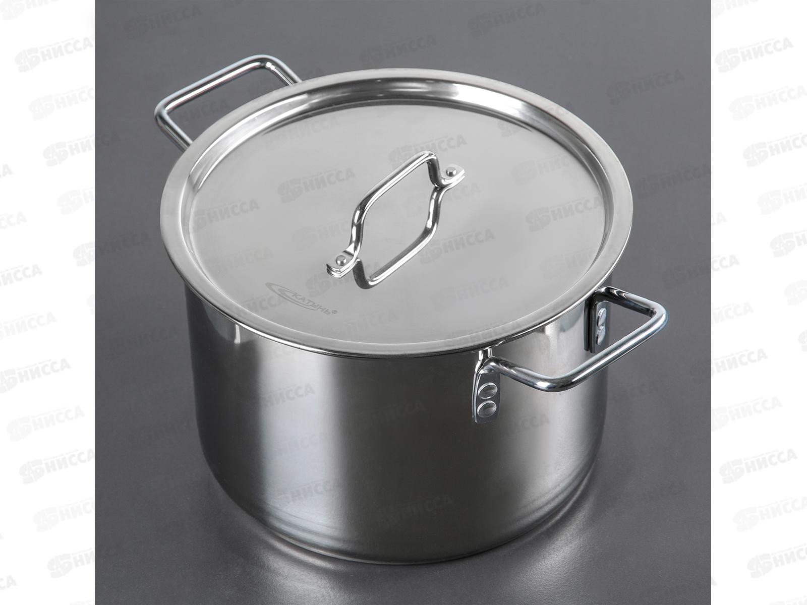 Кастрюля 15,0литров d-30 h-25 KT-ОБ-15К капсульное дно *1