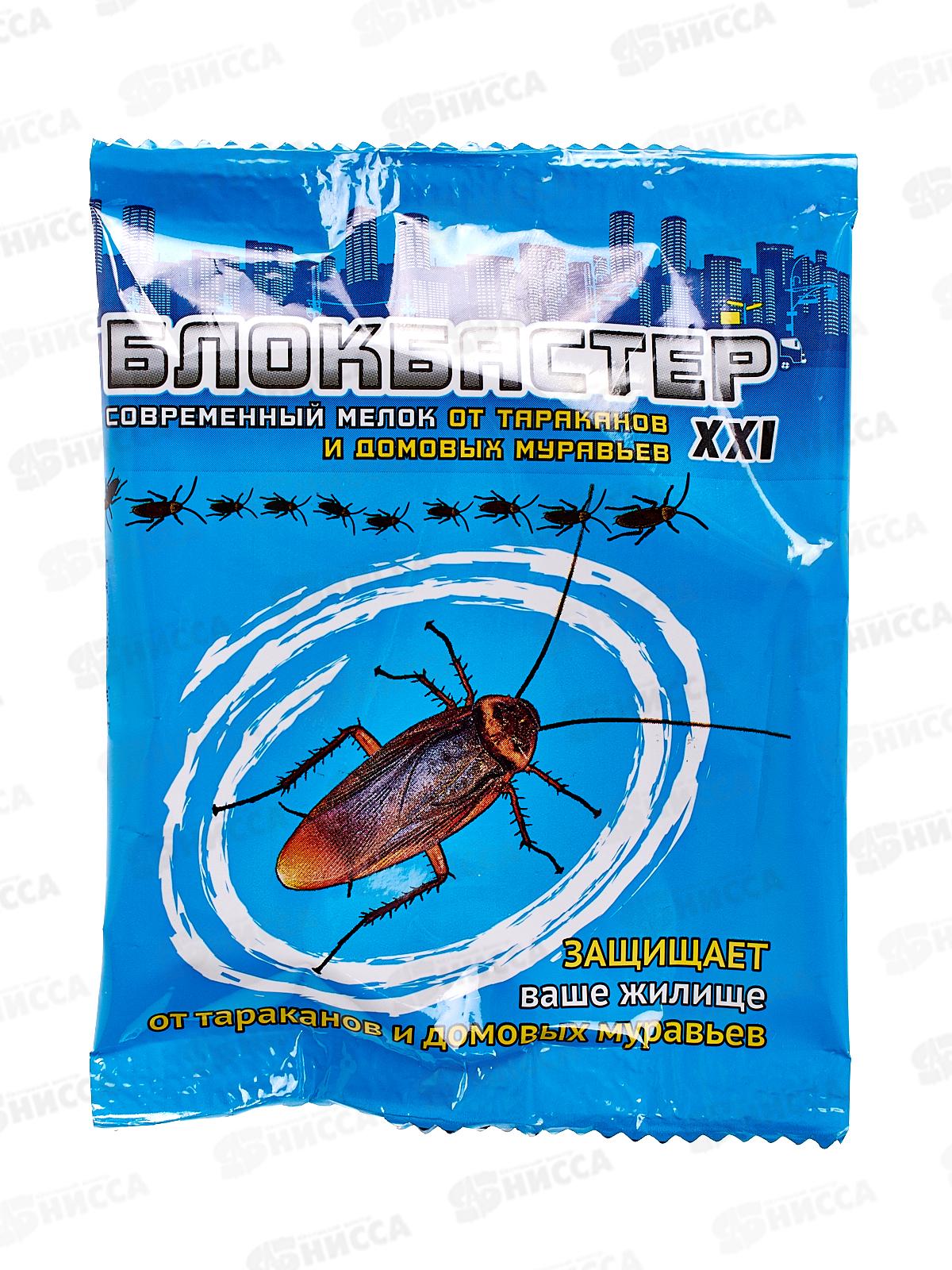 Блокбастер XXI мелок от тараканов и муравьев * 100/120
