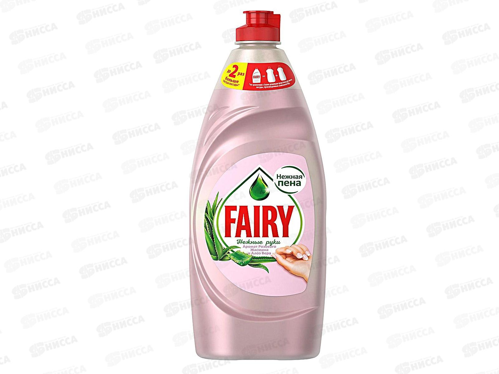 ФЭЙРИ 0,45л жидкость для посуды Нежные руки Розовый Жасмин Алоэ Вера