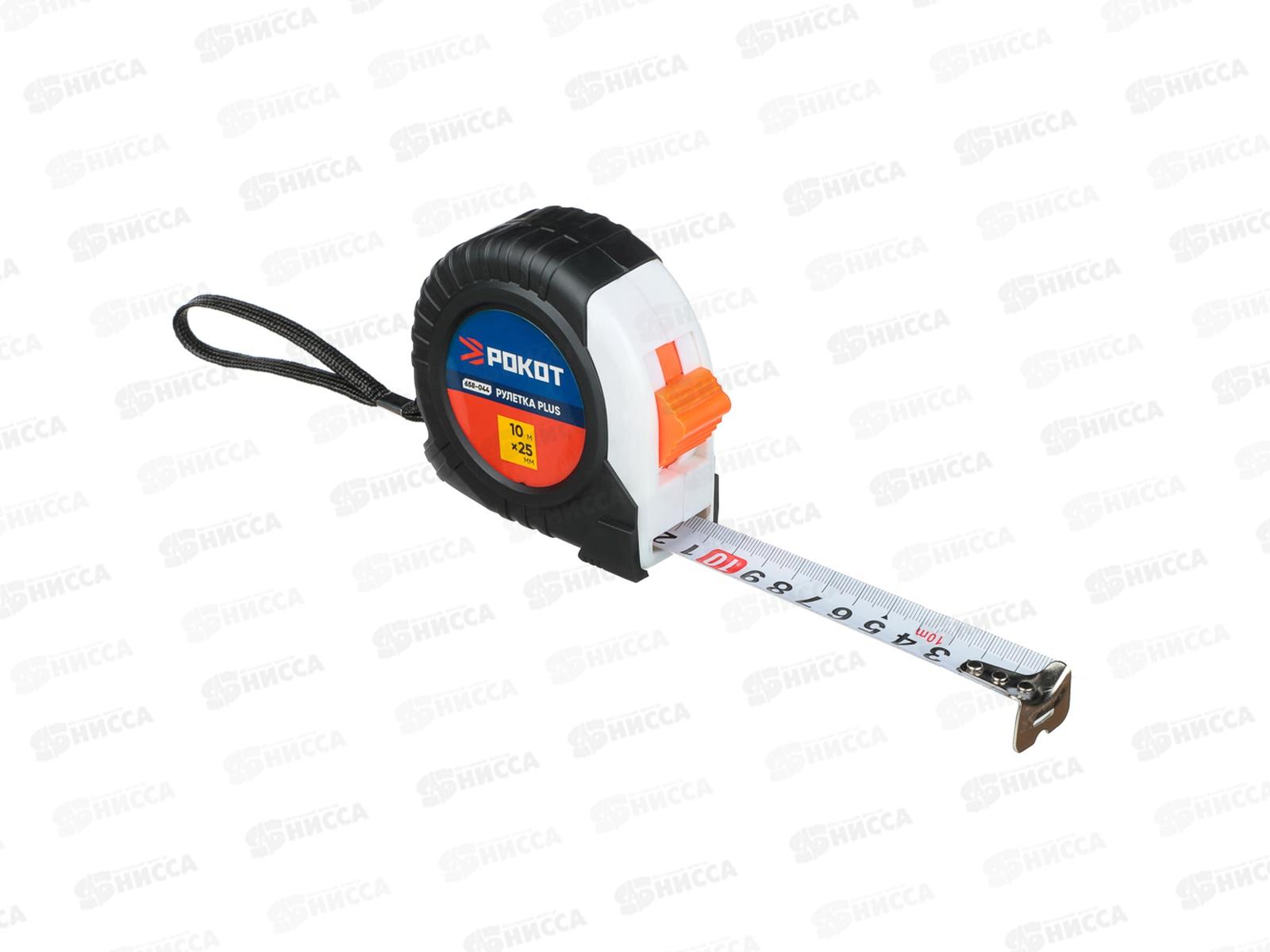 Рулетка 10м*25мм Falco карманная PLUS 658-044 г