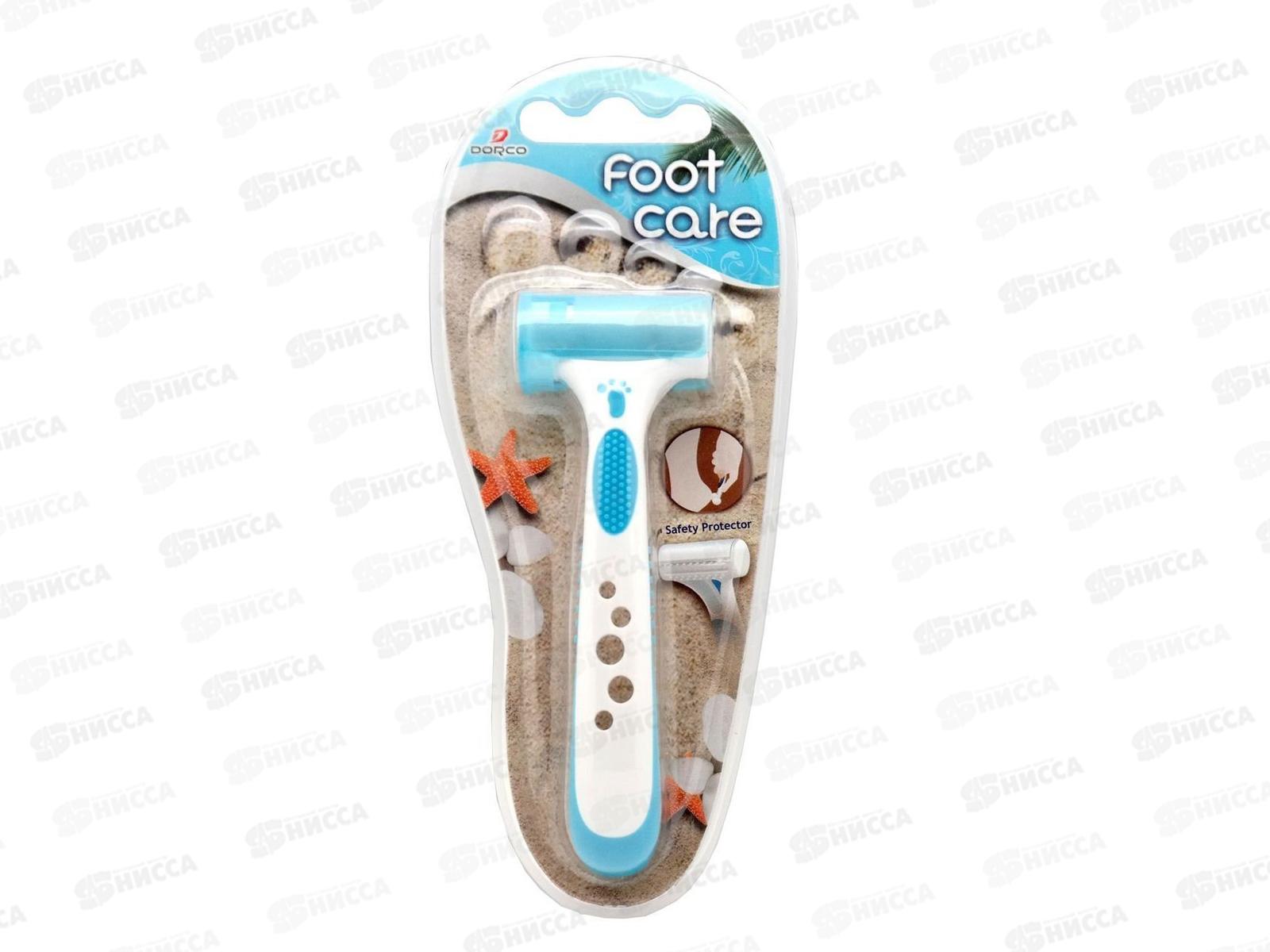 DORCO Foot Care одноразовый бритвенный станок для ПЕДИКЮРА *12/120