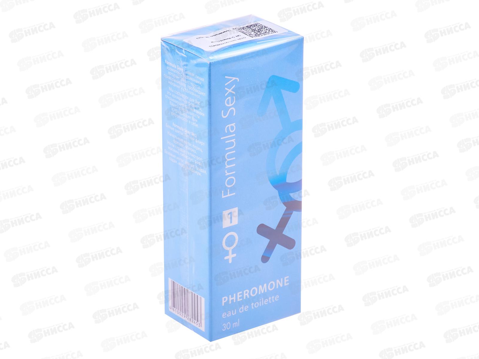 Formula Sexy №1 с феромонами, туалетная вода 30мл женская М