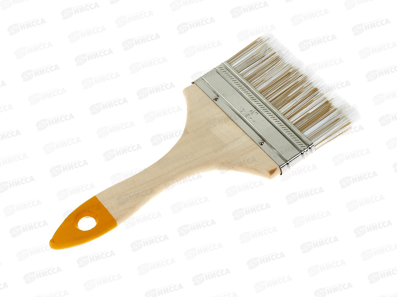 Кисть плоская Хобби 100 мм, искусственная щетина, 0102240