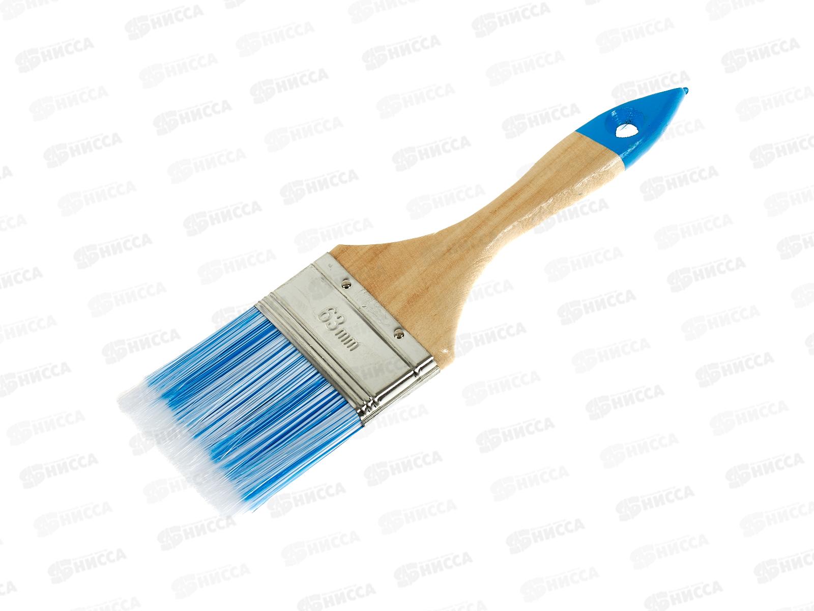Кисть плоская 63 мм, искусственная щетина, 0102325
