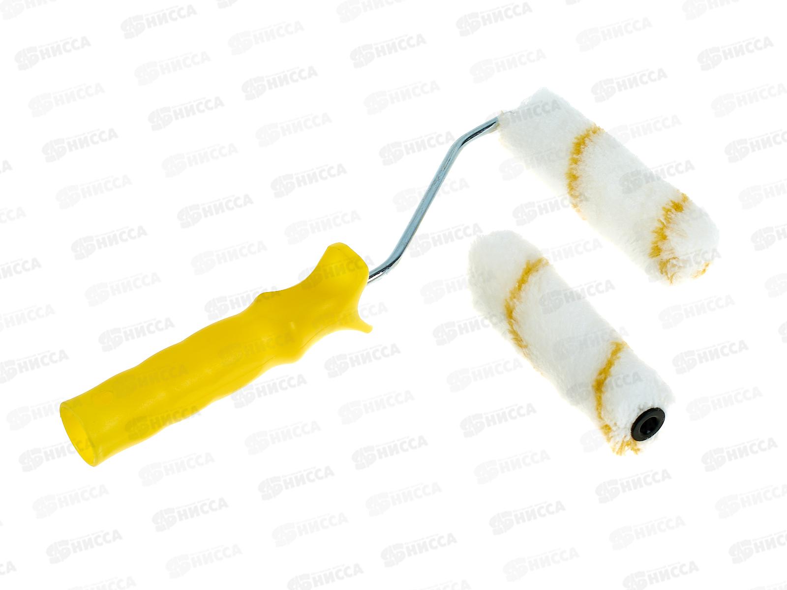 Мини-валик с ручкой + ролик, полиакрил 11/110/15 мм, 0416001