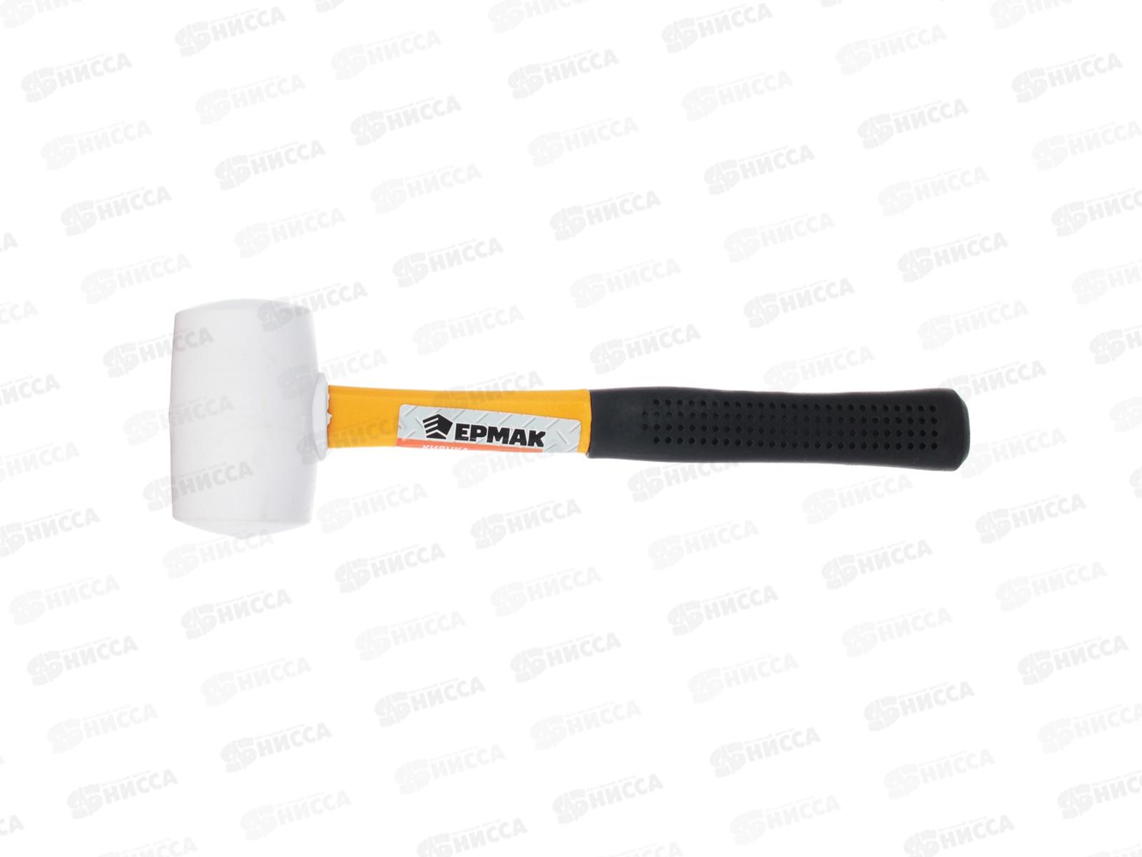 Киянка ЕРМАК фиберглассовая обрезиненная ручка 225г 662-012 г