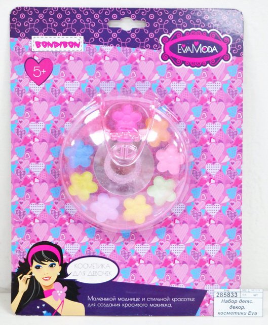Набор детской декоративной косметики Eva Moda, CRD 70577L4, ВВ1777