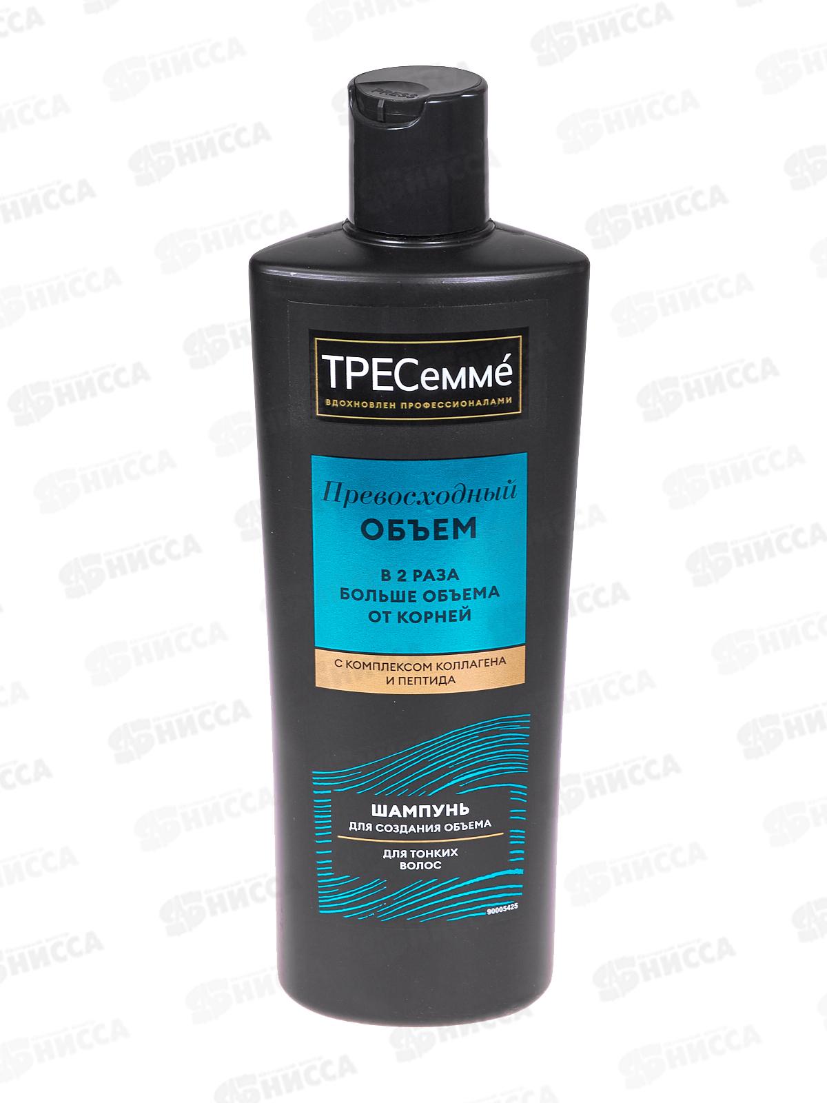 Tresemme шампунь 400мл для волос Объем *10