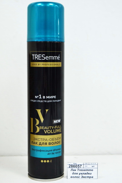 Лак Tresemme для укладки волос Экстра фиксация 250мл