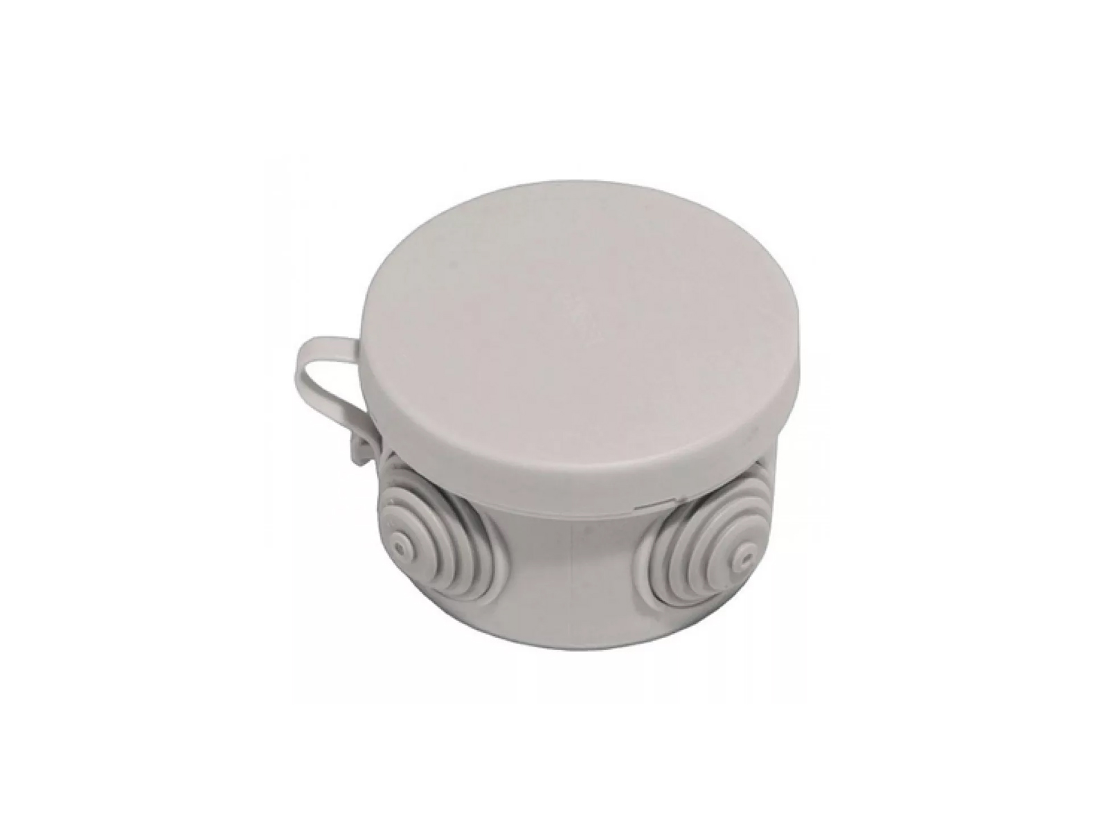 Распаячная коробка ОП D65х40мм, крышка, IP54, 4вх. инд. штрихкод TDM *10/180