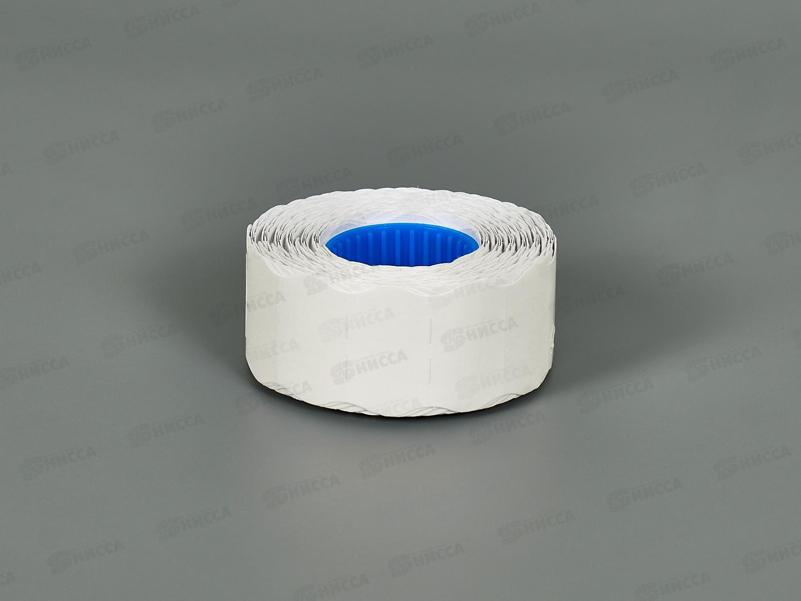 Ценники для этикеточного пистолета BRAU Волна 26*16мм 800шт белый, 123580*5/100