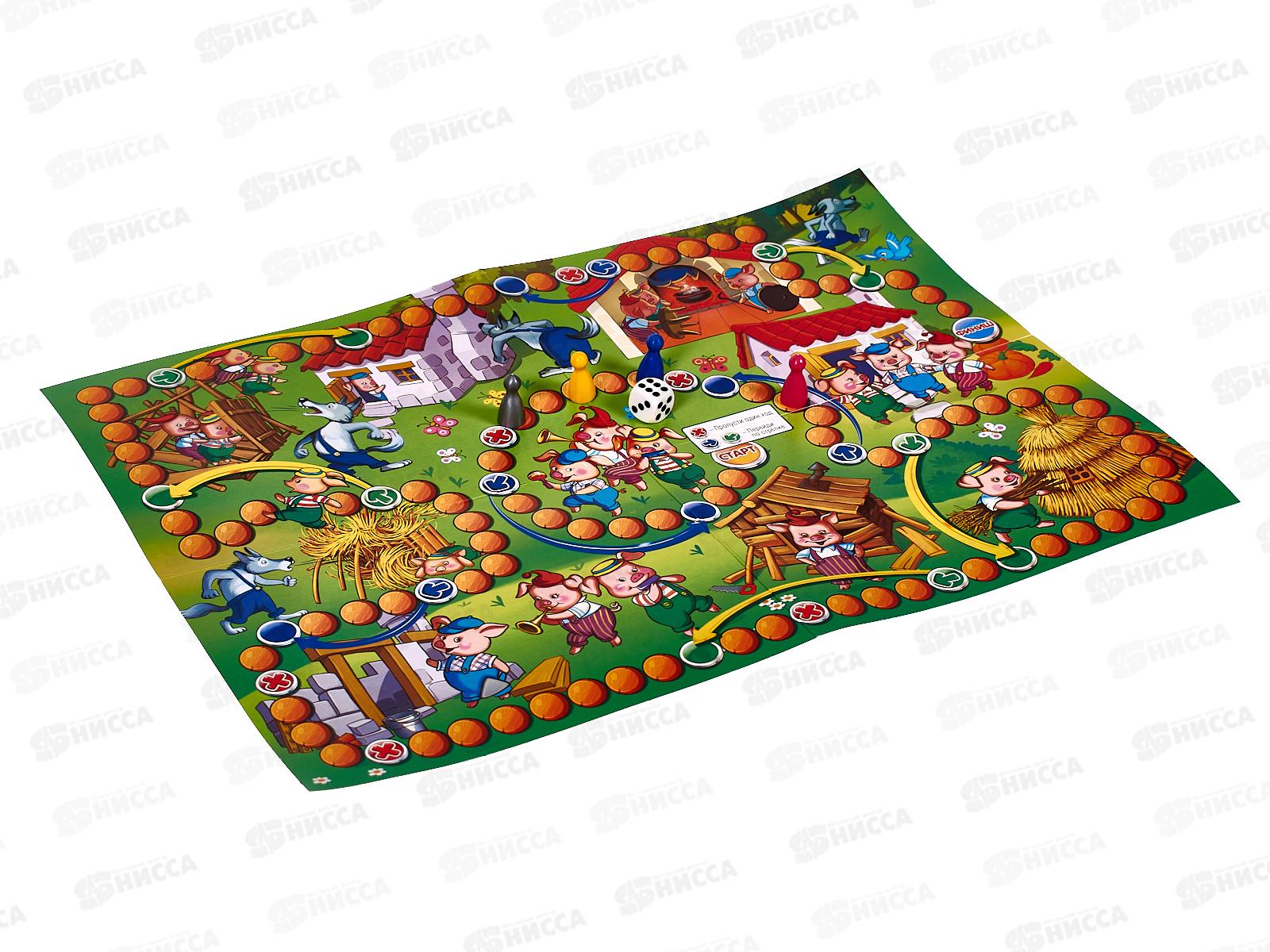 Бродилка &quotТри поросенка&quot А3, 07111 *40