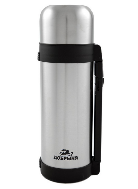 Термос DO-1809 1,5л узкое универсальное горло Добрыня