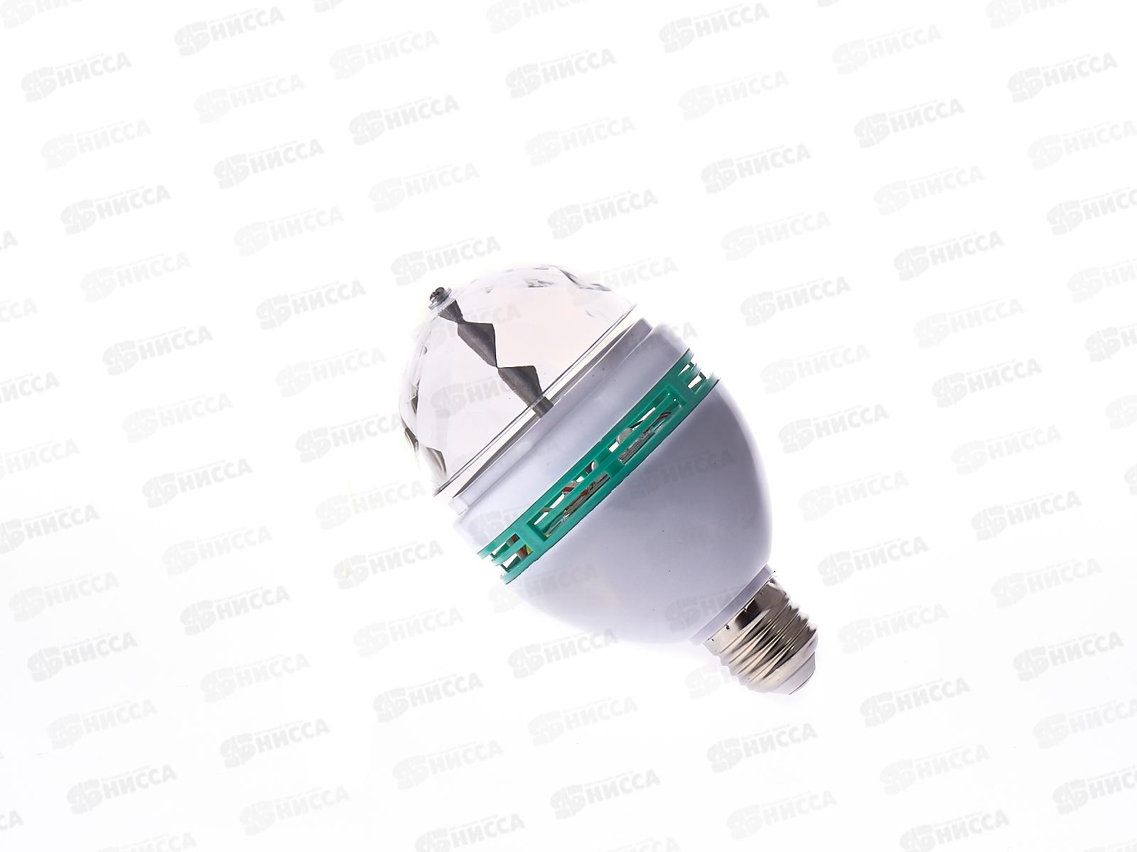 Проекционная светодиодная лампа REV Disco E27  3Вт RGB (красный, зеленый, синий), 32452 *5