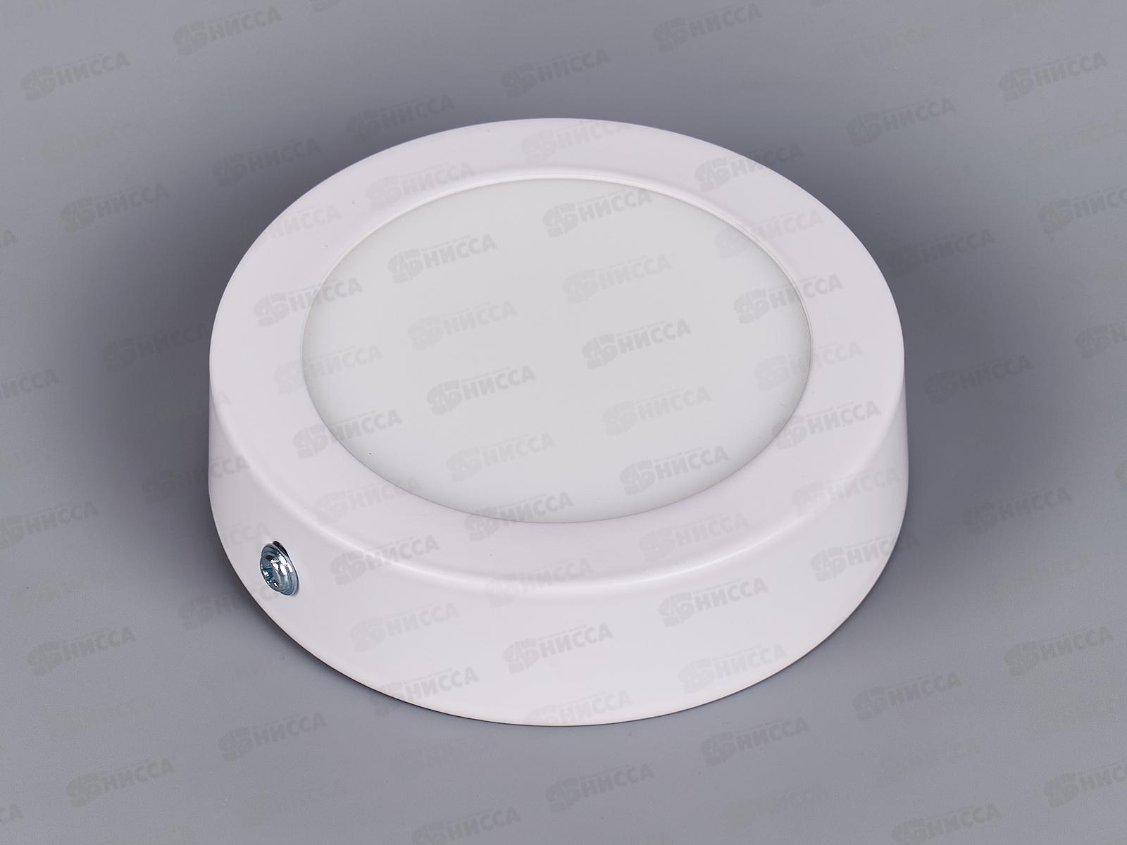 Панель настенно-потолочная светодиодная REV Round  8Вт 4000К, диаметр 120мм,   28903