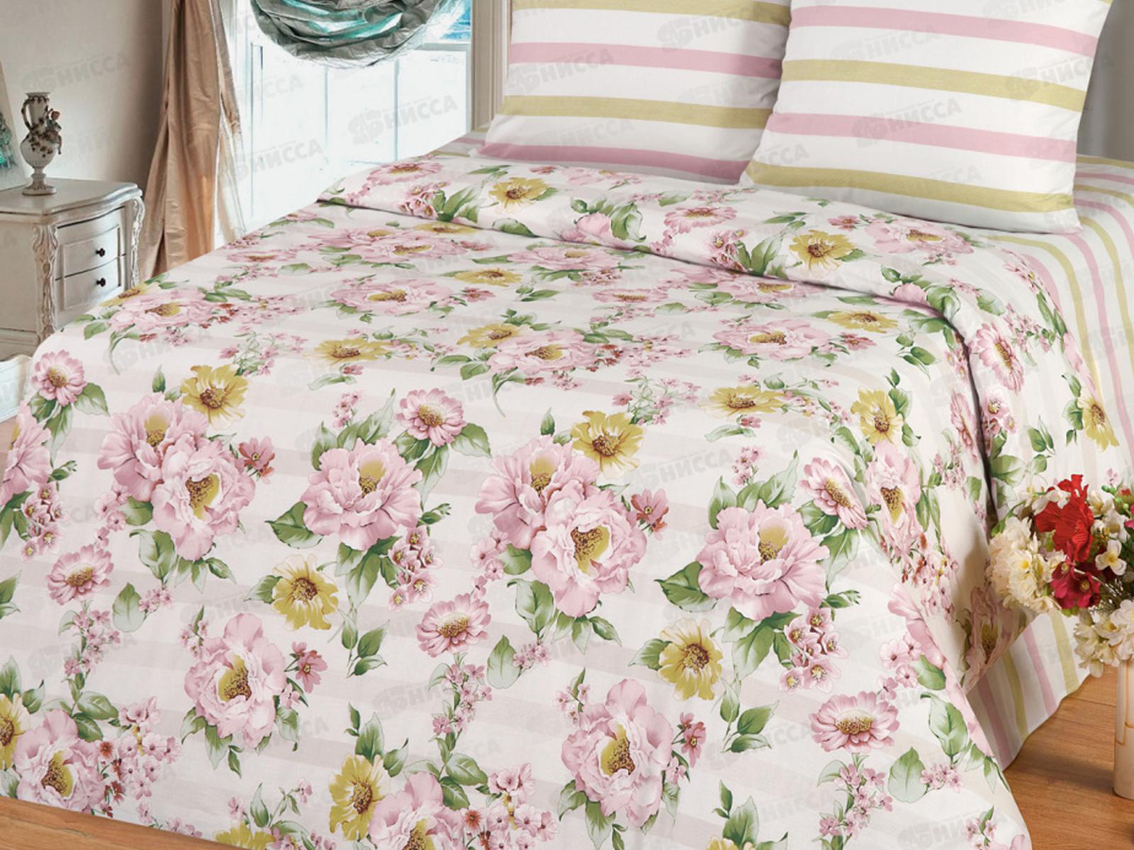 Комплект постельного белья Семейный Поплин Вивьен