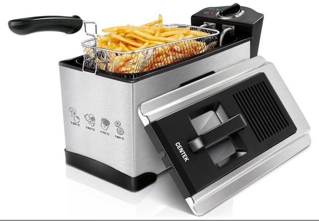 Фритюрница  CT-1431 1800Вт 130-190~С чаша-эмаль