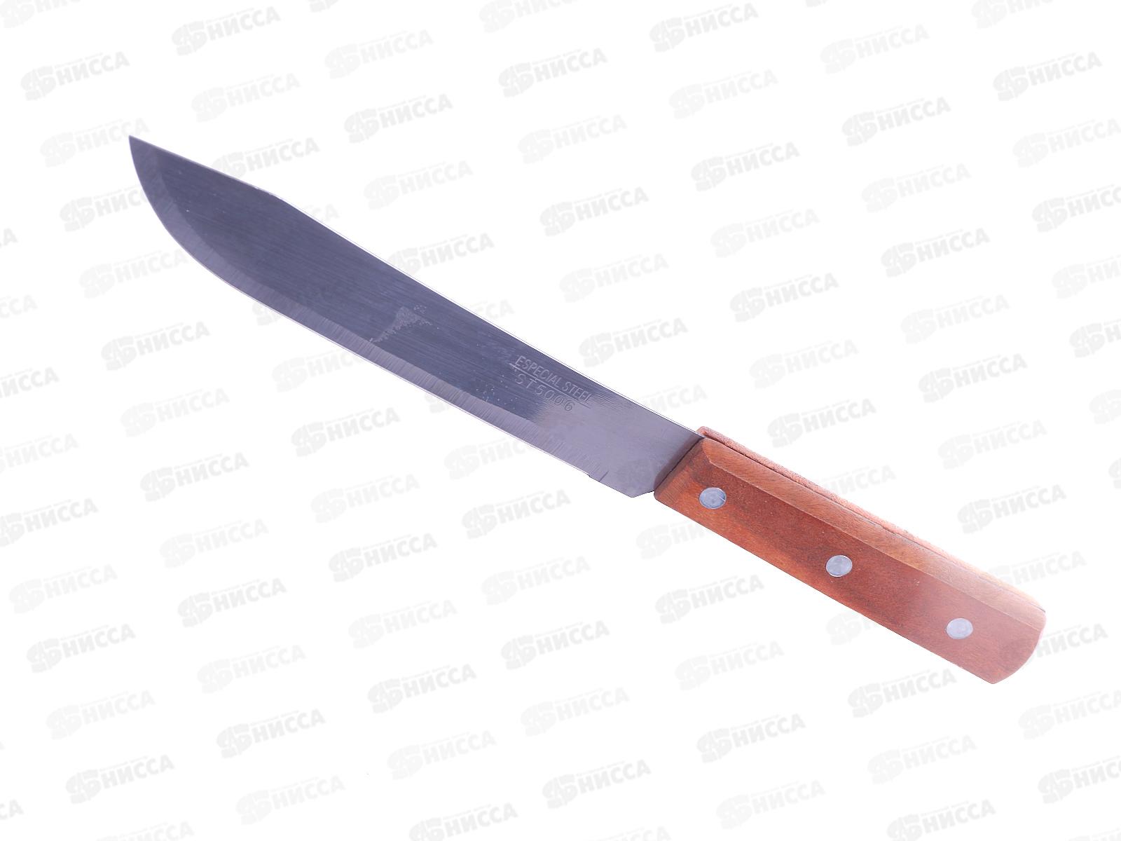 Нож кухонный  деревянная ручка, 15см (045157)  Ж*12