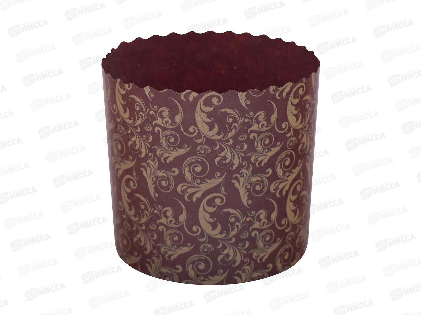 Набор форм для выпечки кулича бумажный 3шт 9*9см МТ8-110 *12