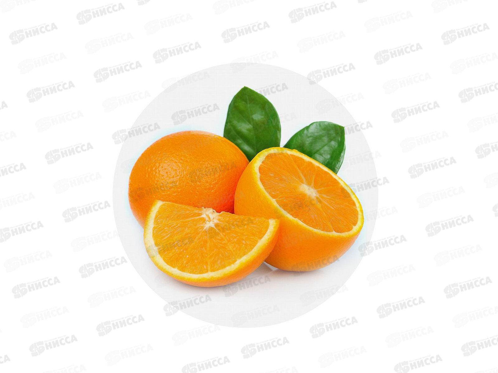 Доска разделочная "Апельсин" D20см стекло VL48-40 *12