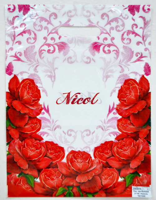 Пакет пробивной 31*40  Николь *50/500