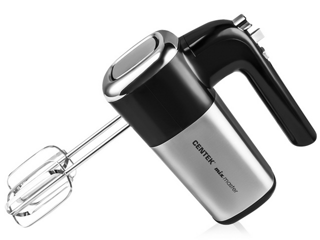 Миксер электрический CT-1120 1200вт черный+сталь *12