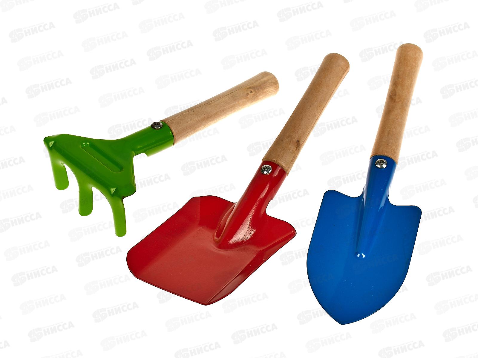 Набор садовый 3 предмета, 20см, AL-2841 *100